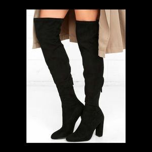 Steve Madden Emotions Over the Knee Boots